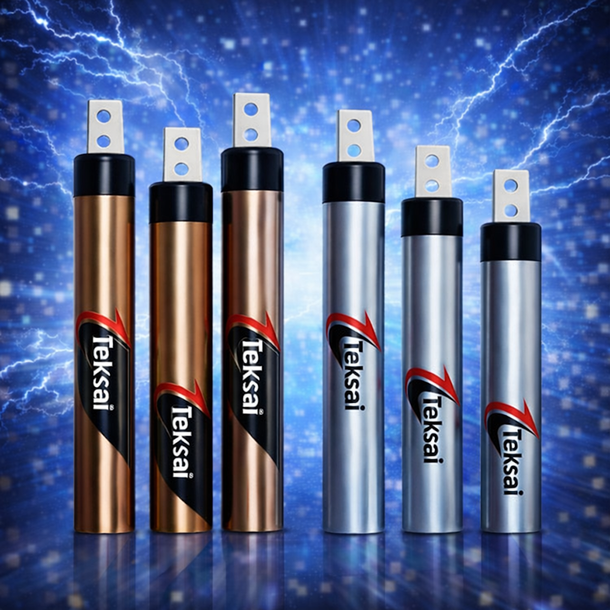 TEKSAI Pure Copper Earth Electrode - 99.9% Electrolytic Grade for Maximum Conductivity